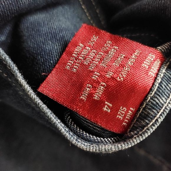 Vintage 2000 era Jessie Girl REVERSIBLE jeans EUC - Picture 4 of 4